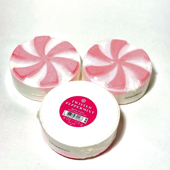 TWISTED PEPPERMINT Bath Fizzy - Picture 2 of 2